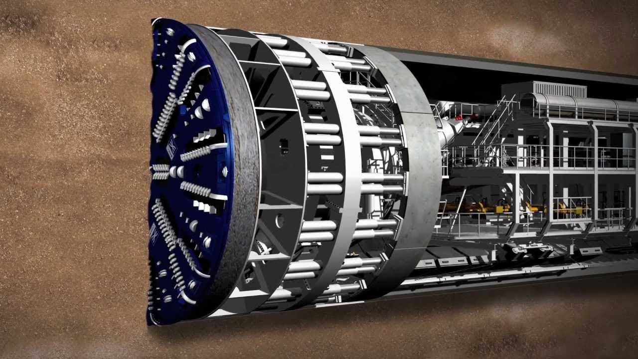 tunneling คือ Update New Meet Crossrail's giant tunnelling machines