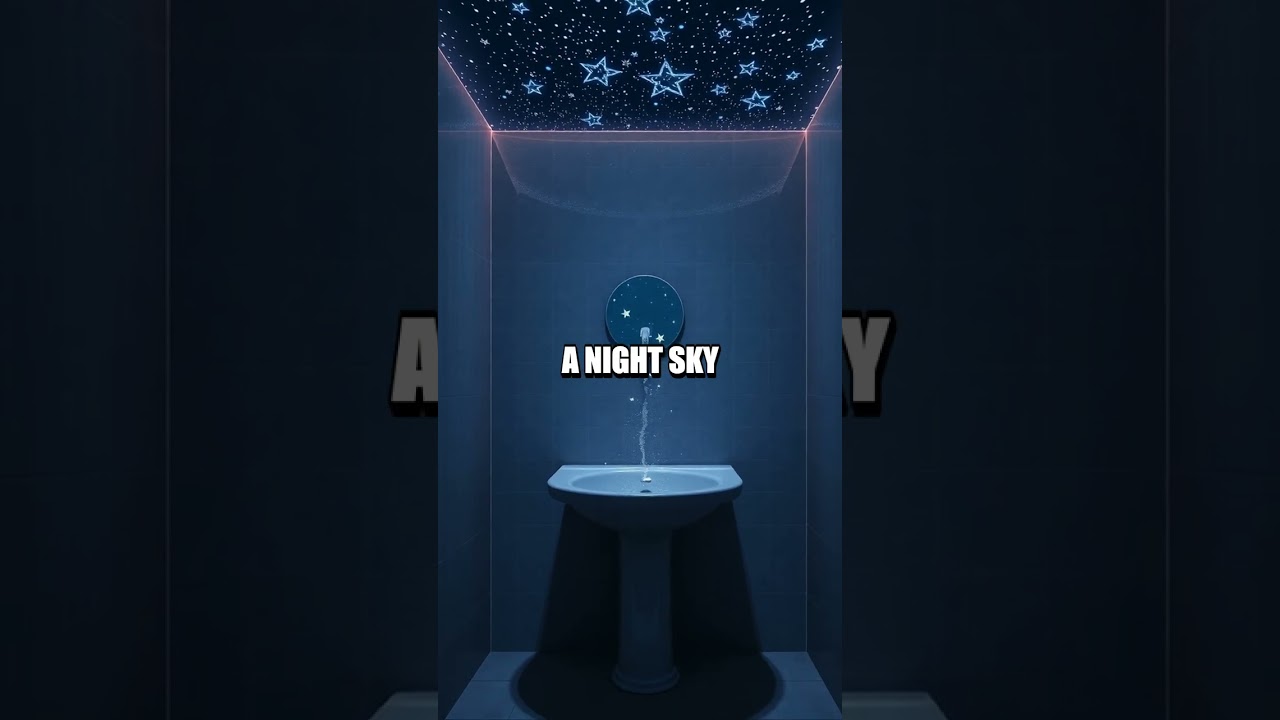 Neon Nebula Loo: Extreme Restroom Makeovers