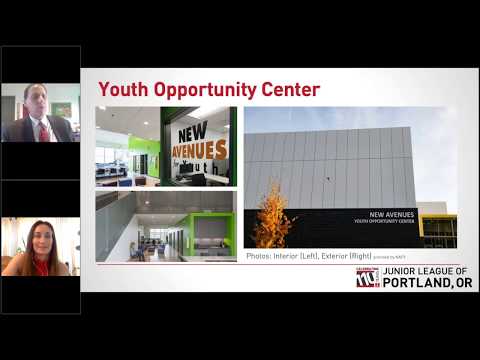 Junior League of Portland  and New Avenues for Youth Virtual Grant Presentation