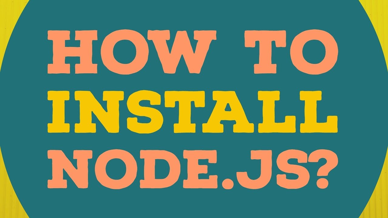 Node.js Desktop How to download and install node.js on your desktop computer/laptop ...