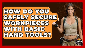 How Do You Safely Secure Workpieces With Basic Hand Tools? - Survival Skills for Everyone
