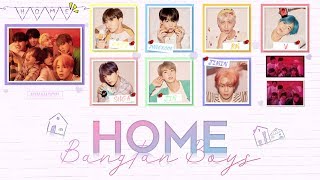 BTS (방탄소년단) - &#39;HOME&#39; Lyrics [Color Coded Han_Rom_Eng] | minamochi