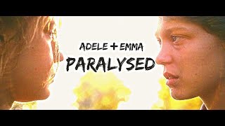 Adele + Emma || Paralyzed | Blue Is The Warmest Color Resimi