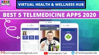 Best 5 Telemedicine Apps 2020 || Telemedicine and Covid-19 || International Apps screenshot 1
