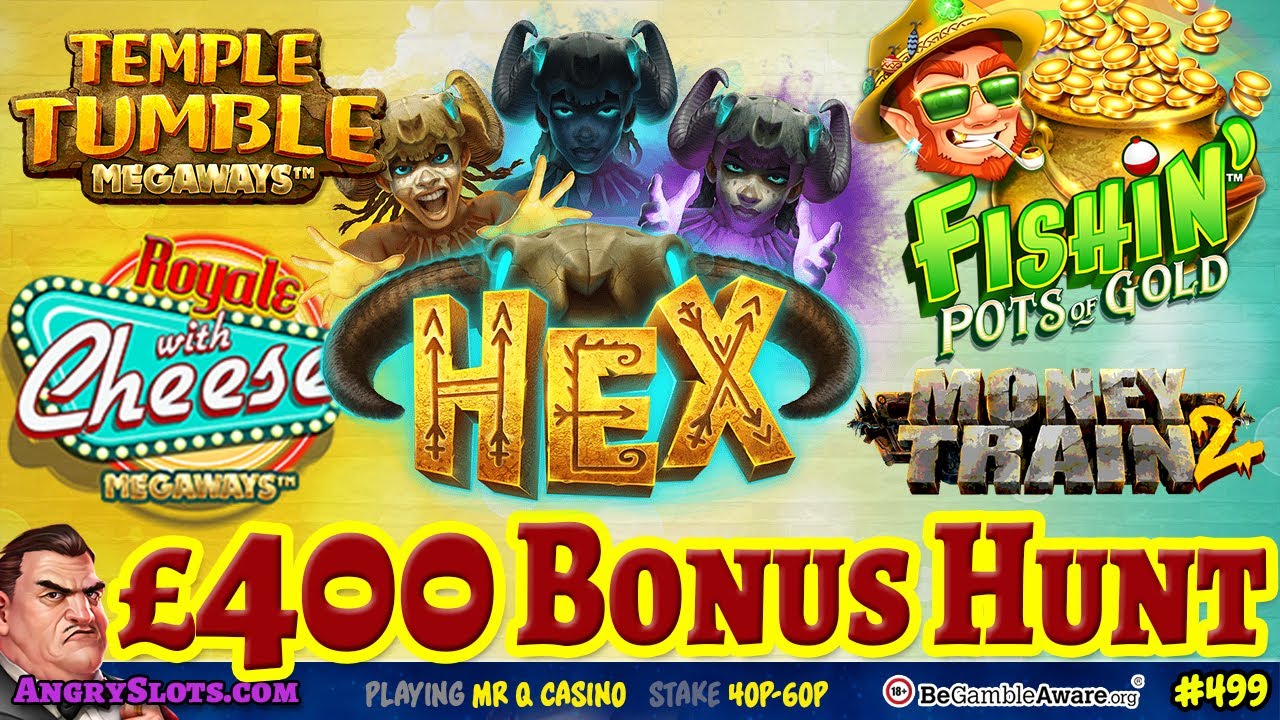 £400 SLOTS BONUS HUNT - Money Train 2, Cleocatra, Royale with Cheese ...