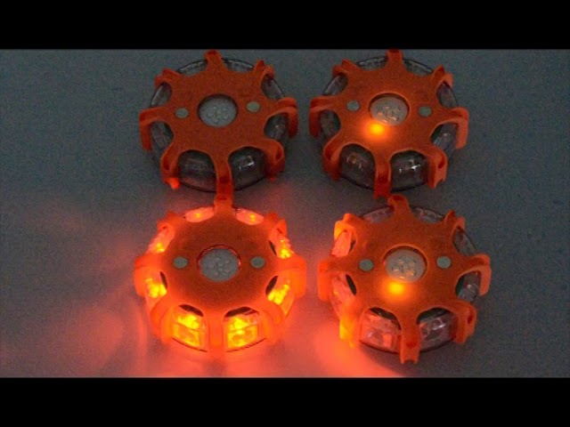 LED-Bauwarnlicht orange