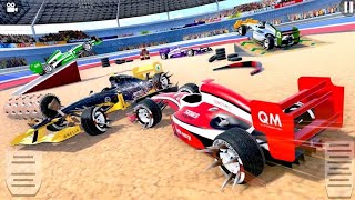 Formula Car Derby 3D Simulator Game - Demolition Derby Car Crash 3D Android Gameplay screenshot 1