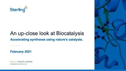 Biocatalysis webinar