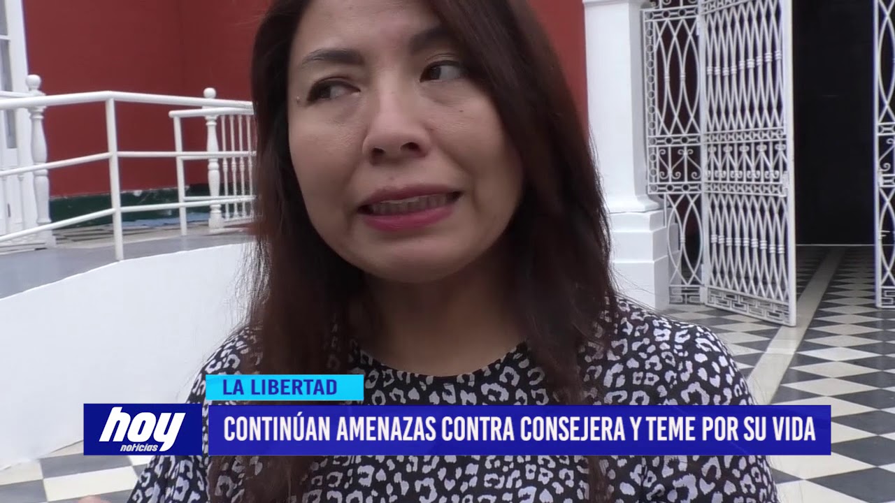 videos peruanos comicos Continúan amenazas contra consejera y teme por su vida