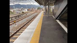 JRきのくに線287系特急くろしお14号新大阪行き　湯浅駅到着！
