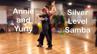 SILVER SYLLABUS SAMBA | Yuriy & Annie — Queens Ballroom Dance 🔥
