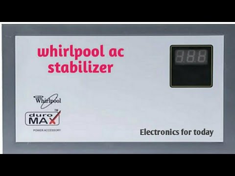 Whirlpool ac voltage stabilizer |Best ac stabilizer| stabilizer