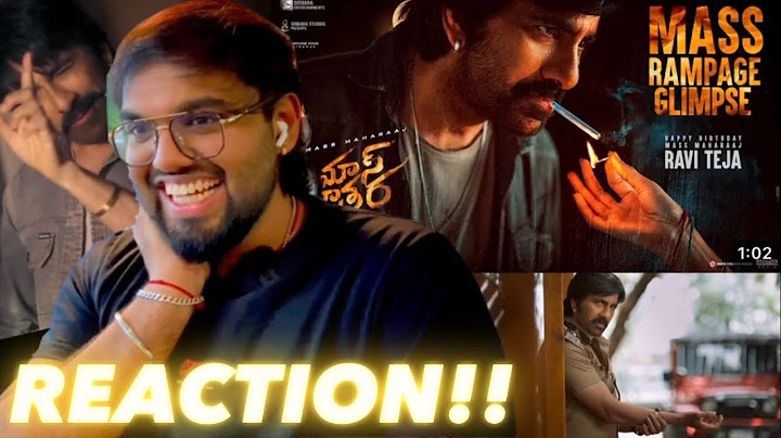 Mass Jathara Glimpse, Mass Rampage( REACTION!! )