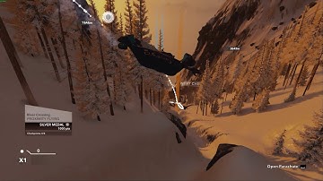 [1440p] Steep Beta - Wingsuit flying - PC Gameplay