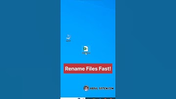 Rename Files Quickly! 📝 #TechTips #keyboardshortcuts  #computer