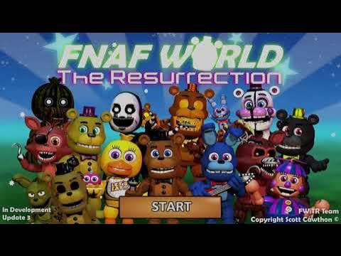 FNaF World Redacted Free Download - FNAF Fan Games