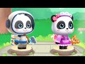 Baby Panda Crystal Adventure #4 - Help Miumiu and Collect All Crystal Shards - Babybus Game