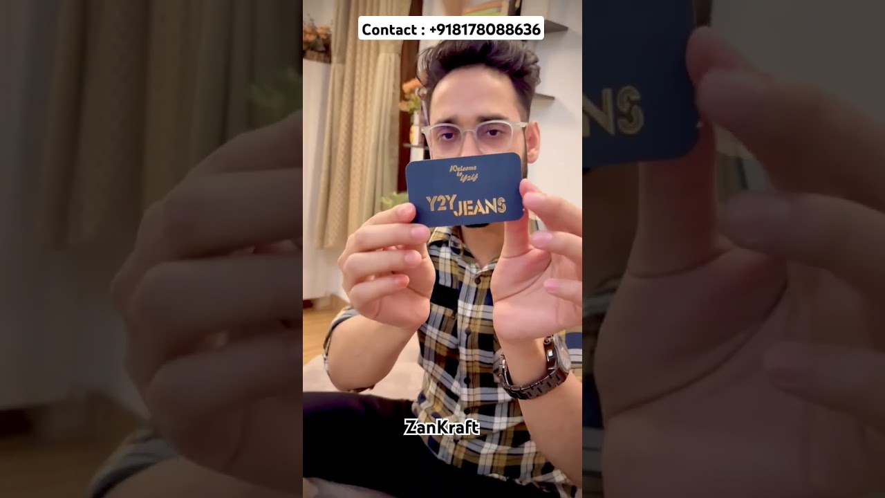 Print your Premium Business Card with. ZanKraft | All India Printing Service