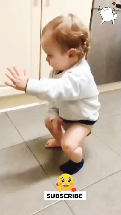 cute baby dance💃🕺funny baby laughing ||| funniest baby video