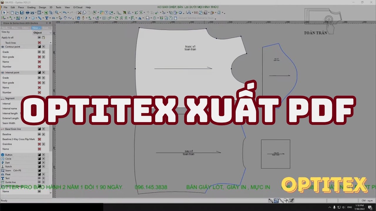 [30] OPTITEX XUẤT PDF - YouTube