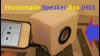How To Make A Speaker Case/Box!