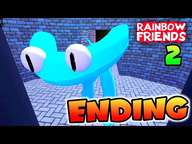 Rainbow Friends Chapter 2 - Blue vs. Cyan Chase Scene Comparison 