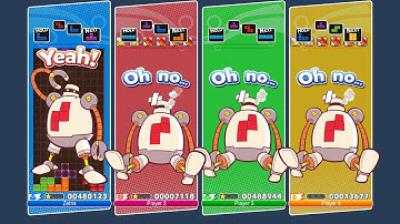 [Puyo Puyo Tetris AI] Zetris vs Zetris vs Zetris vs Zetris (2)