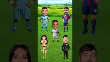 Who Owns Each Object? Ronaldo vs Messi vs Mr Beast vs Georgina😍