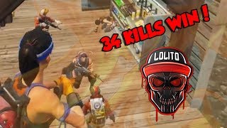 💀 ¡MI MEJOR PARTIDA, 34 KILLS WIN! 💀 ~ FORTNITE