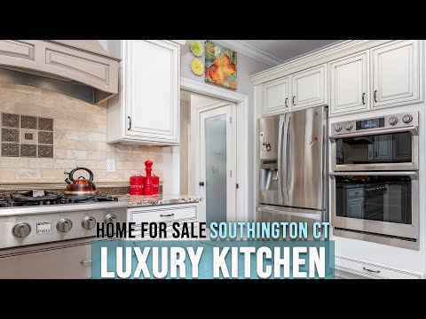 Luxury Kitchen | Home For Sale In Southington CT Features Double Ovens