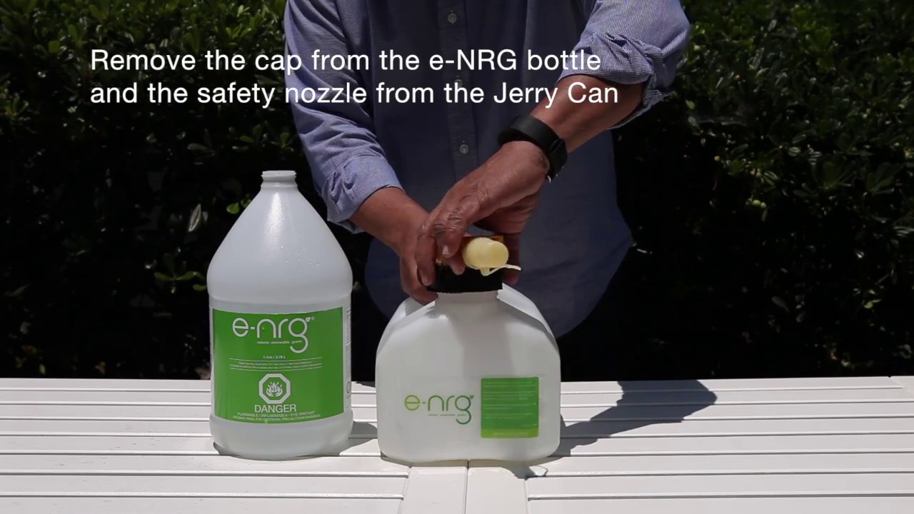 Bioéthanol pour foyer e-NRG, 3,785 L, pour foyers sans conduit de
