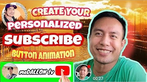 HOW TO CREATE YOUR OWN SUBSCRIBE BUTTON ANIMATION USING KINEMASTER |TAGALOG | ANDROID USER
