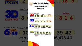 Pcso 2d 3d 649 658 Lotto Result Today 9pm Draw October 19 2025