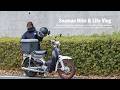 超日常|本業をやめるか悩む日々を過ごしています|Honda Little Cub|休日バイクVlog