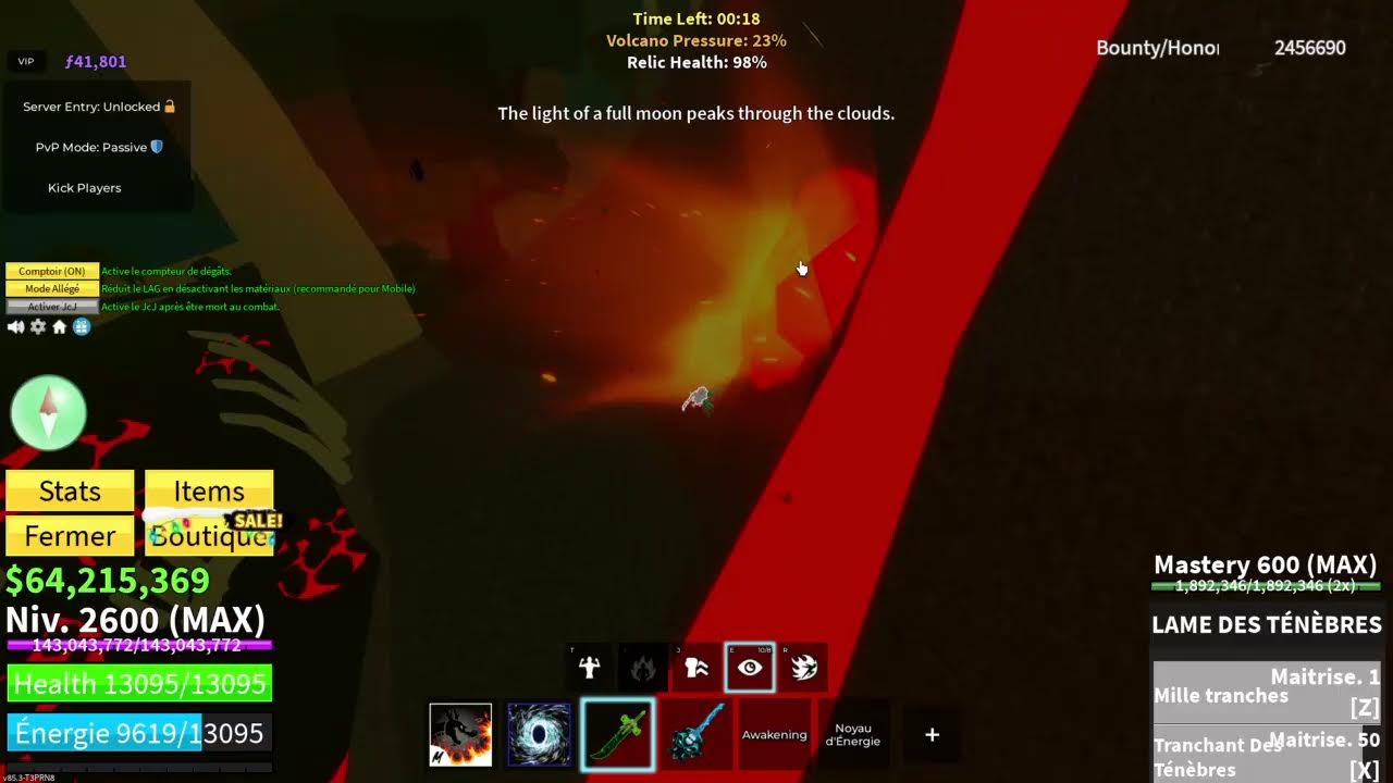 Live blox fruit j'ai crash azeeee