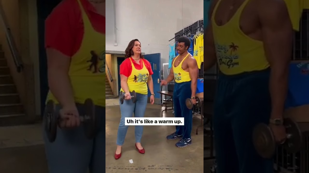 She makes it look so easy.😭💪 