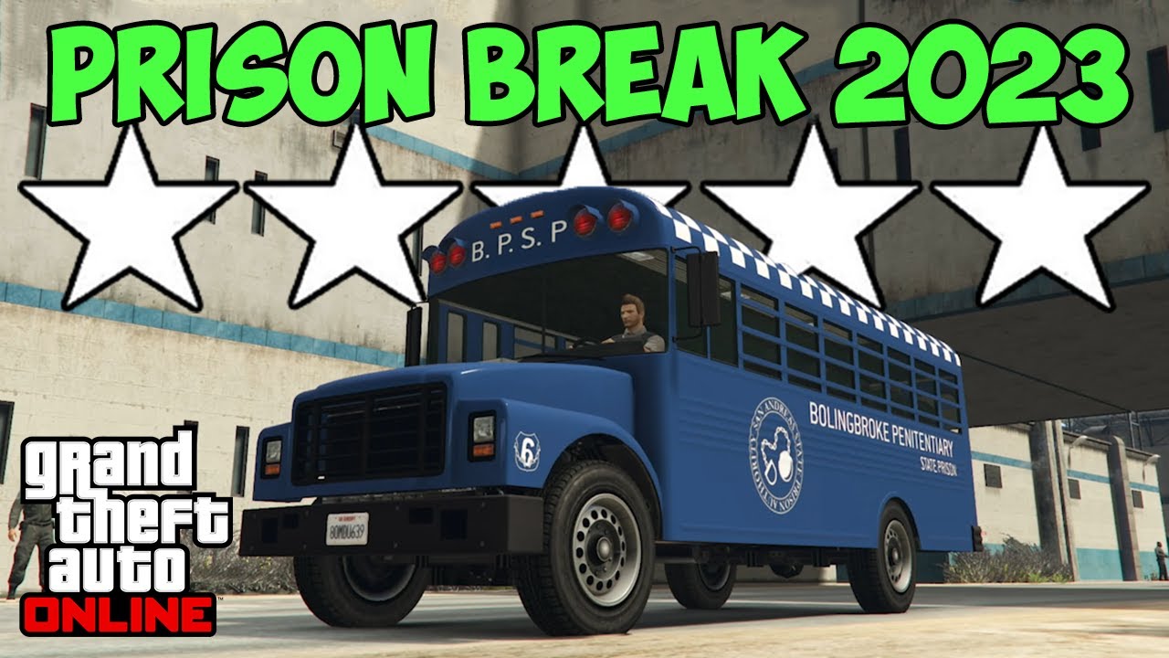 Playing The Prison Break In 2023 In GTA 5 Online YouTube 