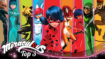 MIRACULOUS | 🐞 HÉROES 🔝 | TEMPORADA 3 | Las Aventuras de Ladybug