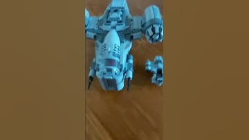 Lego Star Wars Mandolorian Razor Crest from big to small | Лезвие Бритвы от большого до маленького