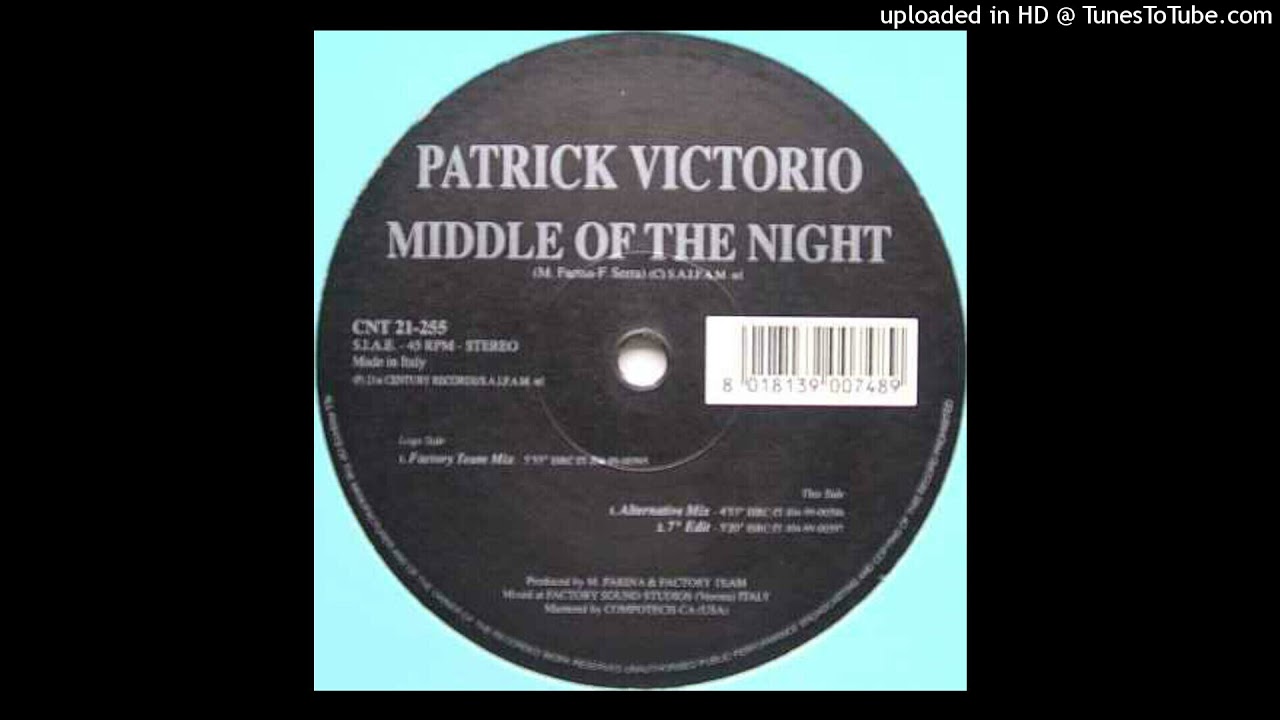 Mira Patrick Victorio - Middle Of The Night (Factory Team Mix) en YouTube
