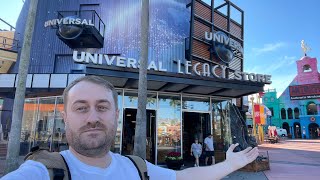COOL Movie and RIDE Props! Universal Legacy Store at CityWalk Orlando