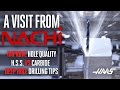 Discussing Drilling - Nachi Visits Haas Automation