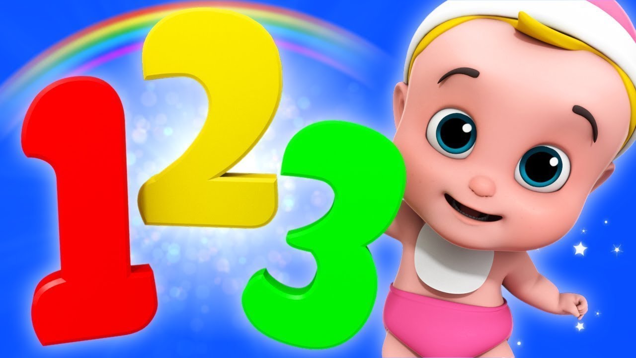 One Two Three Numbers Song  Counting Numbers 123  Cartoon Videos By Junior Squad