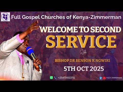 When Grace Meets Sacrifice and Heaven Smiles || Second Service || 5th October 2025