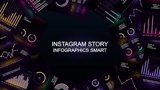 Story glowing infographics After Effects Template Videohive 25104595