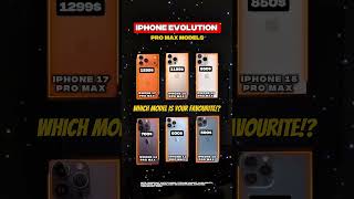 IPHONE EVOLUTION | IPHONE PRO MAX MODEL #apple #iphone #usa #tech #uk #europe