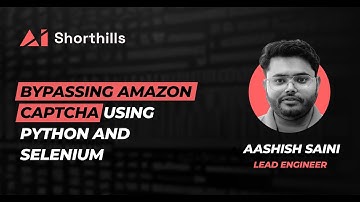 How to Bypass Amazon captcha using Python and Selenium | Web Scraping Pipeline | Tutorial Video