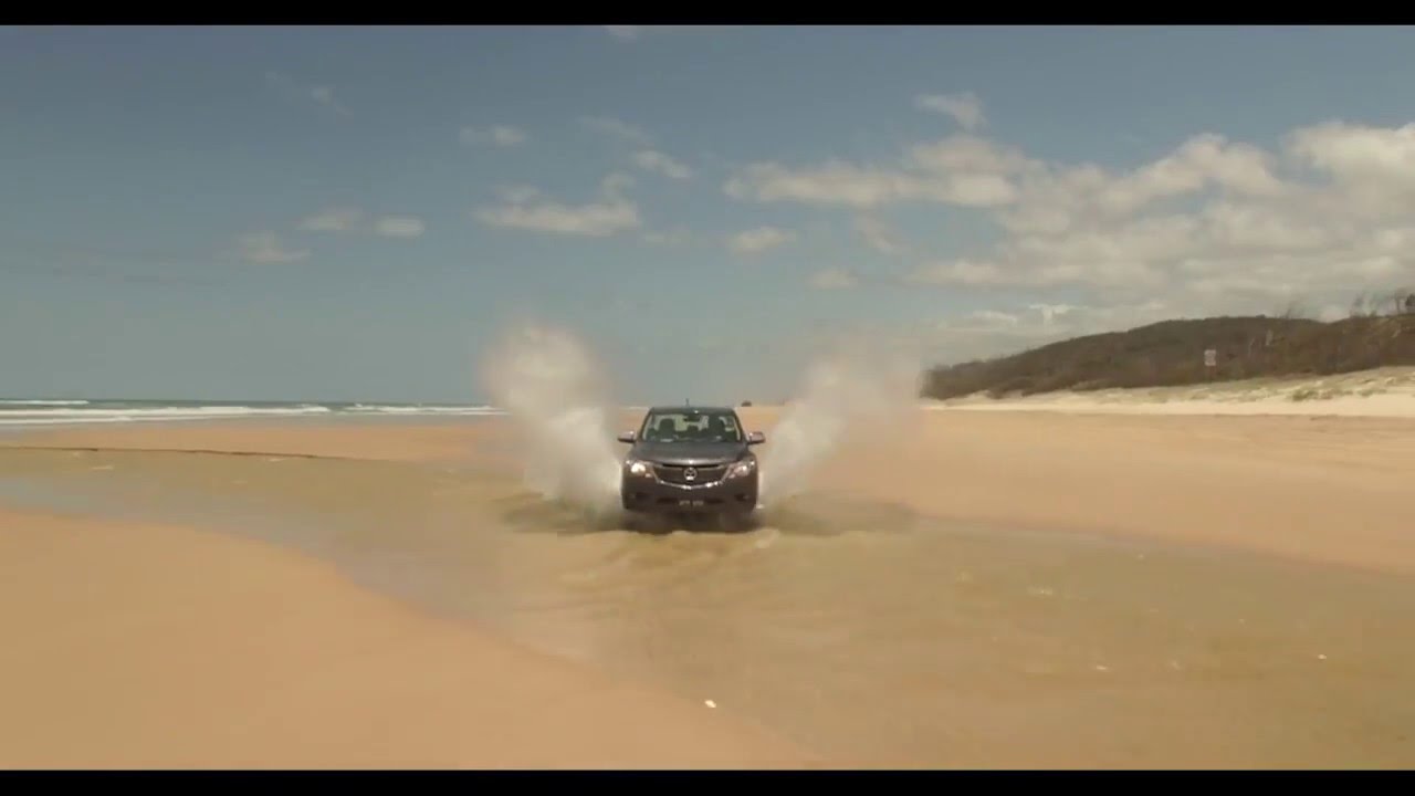 vehicle tycoon script Fraser Island with the New Mazda BT 50