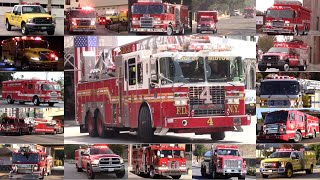 *200+ Response videos!!!* Fire Trucks responding best of 2021 | Over 2 hours of fire trucks!!!
