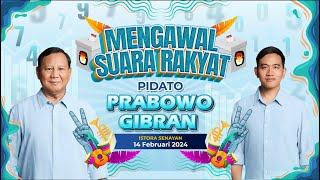 🔴 LIVE Streaming | Pidato Kemenangan Prabowo Gibran di Istora Senayan